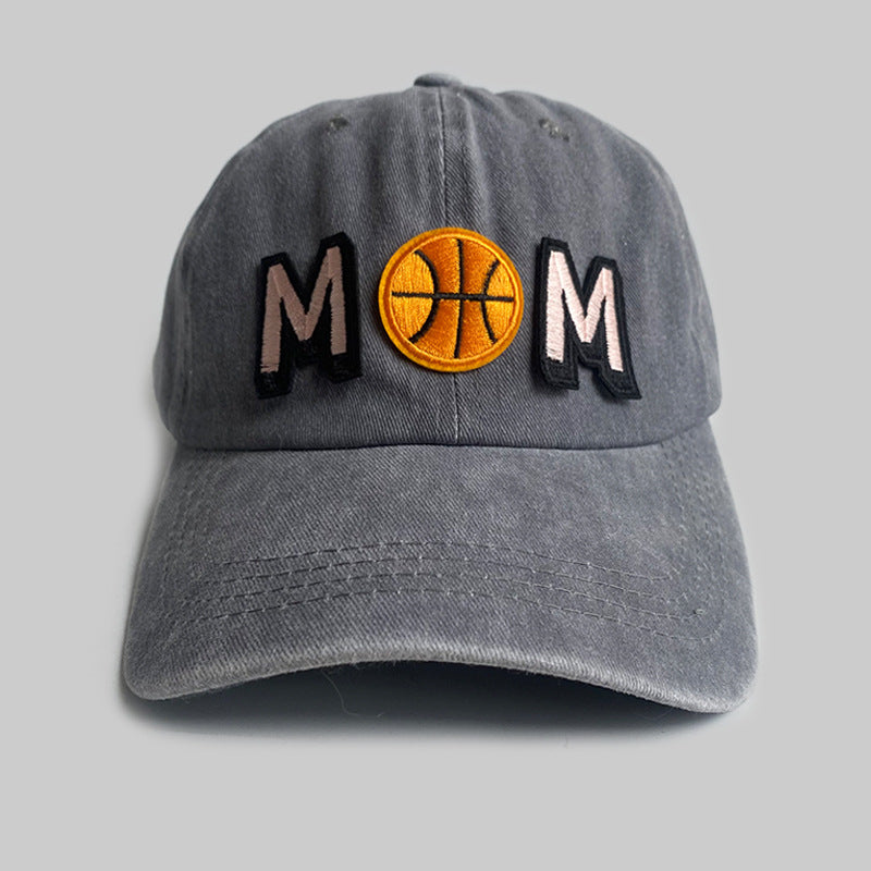 Wholesale Western Mother's Day Cotton MaMa Letters Embroidered Baseball Cap A Pack of Two